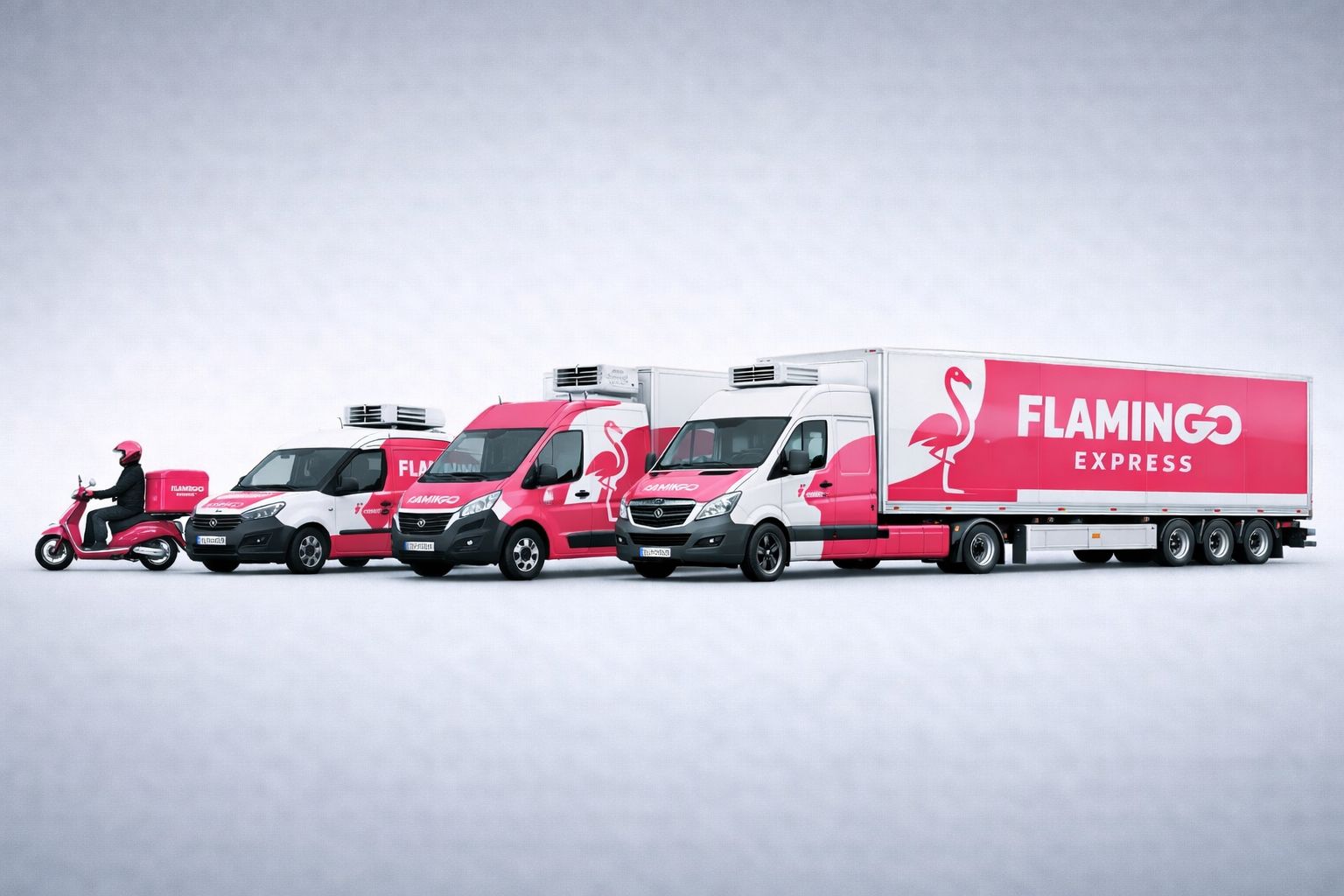 Flamingo Express kurye ekibi